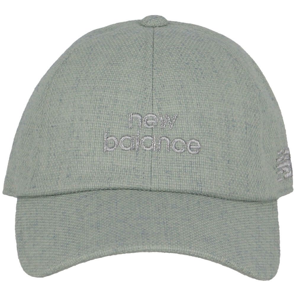 ニューバランスゴルフ　レディース リネンライクへアクロス シックスパネル キャップ 012-5187514 130 CLAY ASH ゴルフウェア　2025年モデル CLAYASH 詳細3
