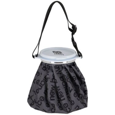 ニューバランスゴルフ　メンズ マルチパターン柄 ビック アイスパック 012-5984015 010 BLACK　2025年モデル BLACK 詳細2