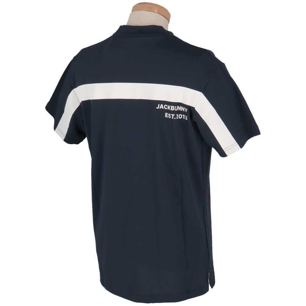 ジャックバニー Jack Bunny!!　メンズ ダブルフェイス 裏メッシュ 半袖 モックネックシャツ 262-5167501　2025年モデル 詳細6