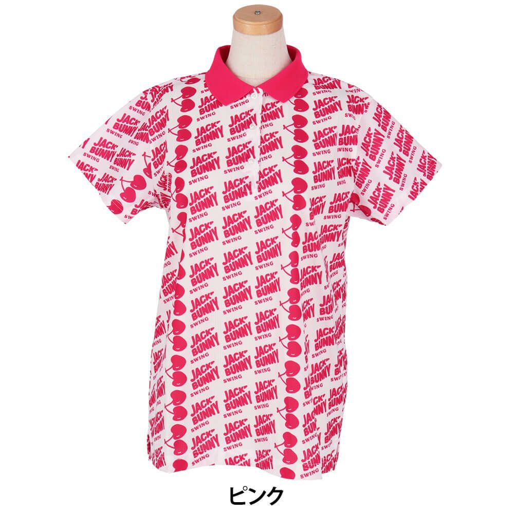 ジャックバニー Jack Bunny!!　レディース ハイストレッチ エアートリコット 半袖 ポロシャツ 263-5160526　2025年モデル 詳細5