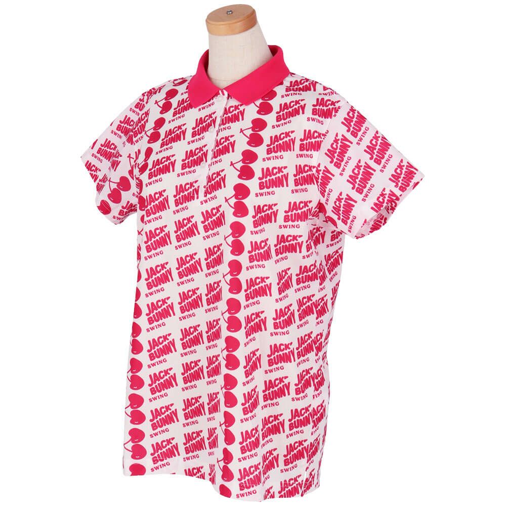 ジャックバニー Jack Bunny!!　レディース ハイストレッチ エアートリコット 半袖 ポロシャツ 263-5160526　2025年モデル 詳細7