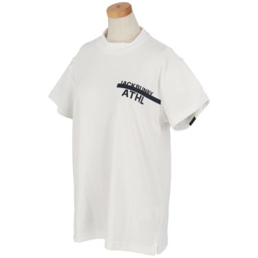 ジャックバニー Jack Bunny!!　レディース ダブルフェイス 裏メッシュ 半袖 モックネックシャツ 263-5167502　2025年モデル 詳細4