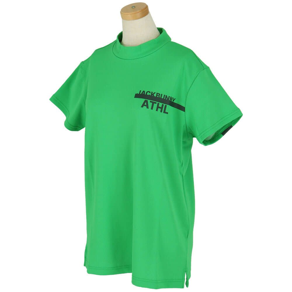 ジャックバニー Jack Bunny!!　レディース ダブルフェイス 裏メッシュ 半袖 モックネックシャツ 263-5167502　2025年モデル 詳細10