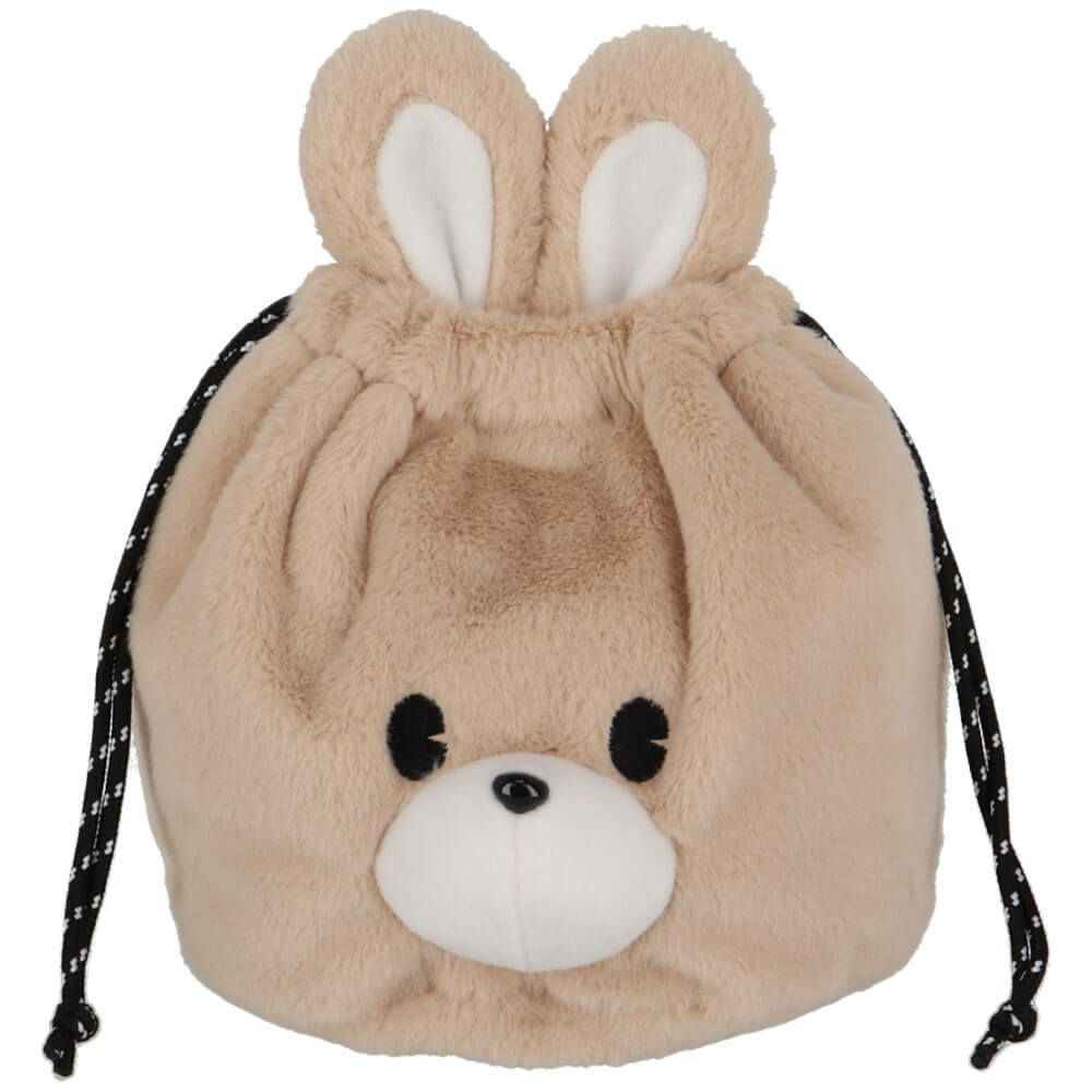 ジャックバニー Jack Bunny!!　うさぎ 巾着 ポーチ 262-5184503 040 ベージュ　2025年モデル ベージュ 詳細3