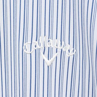 キャロウェイ Callaway　メンズ ストライプ ジャカード 半袖 ポロシャツ C25134107　2025年モデル 詳細8