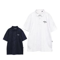 キャロウェイ Callaway　メンズ フラワージャカード 半袖 ポロシャツ C25134115　2025年モデル