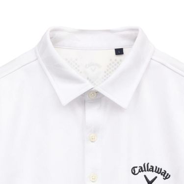 キャロウェイ Callaway　メンズ フラワージャカード 半袖 ポロシャツ C25134115　2025年モデル 詳細5