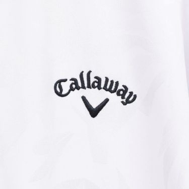 キャロウェイ Callaway　メンズ フラワージャカード 半袖 ポロシャツ C25134115　2025年モデル 詳細8