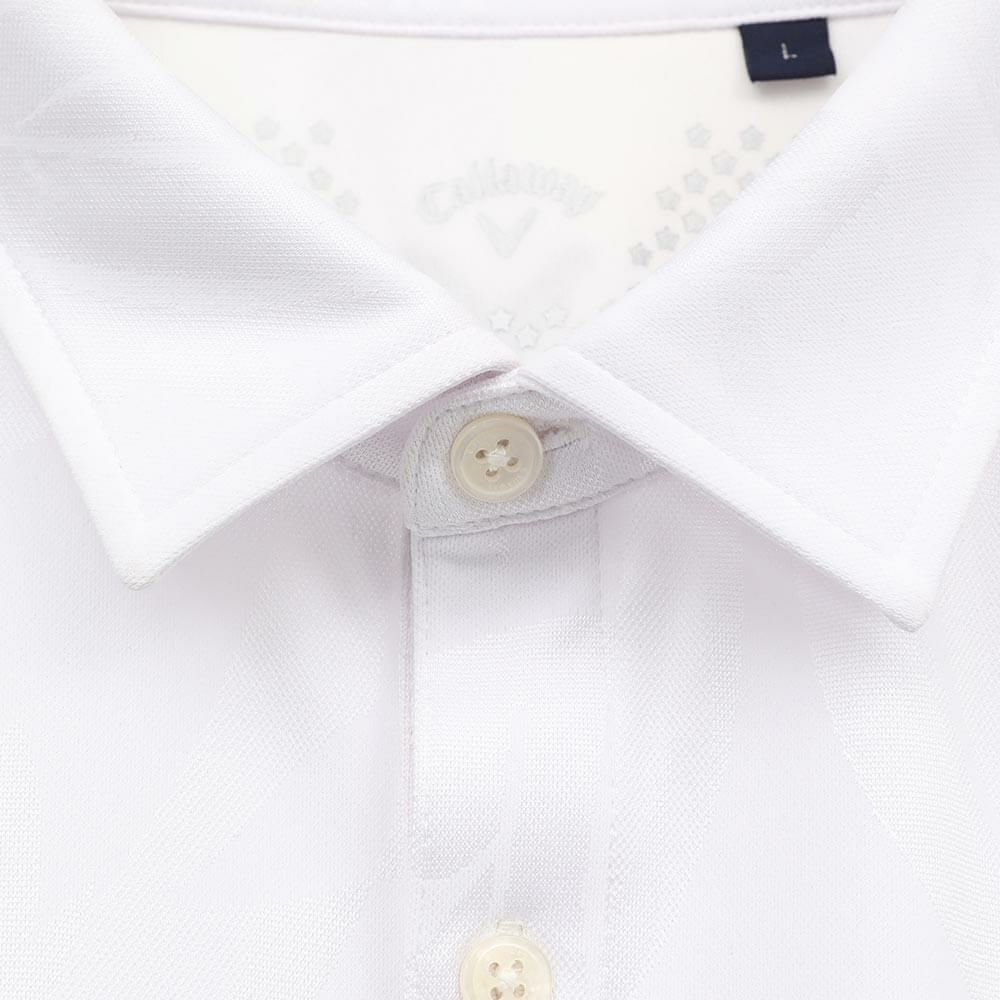 キャロウェイ Callaway　メンズ フラワージャカード 半袖 ポロシャツ C25134115　2025年モデル 詳細9