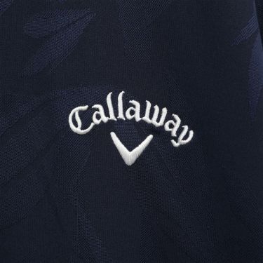 キャロウェイ Callaway　メンズ フラワージャカード 半袖 ポロシャツ C25134115　2025年モデル 詳細17