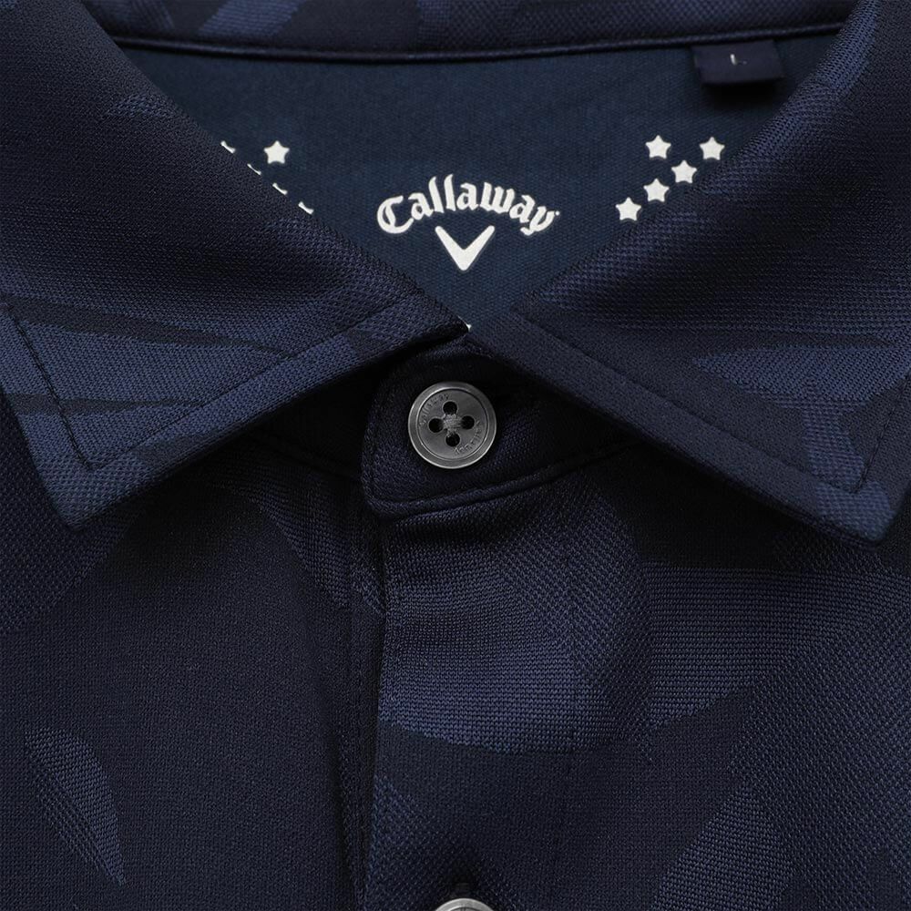 キャロウェイ Callaway　メンズ フラワージャカード 半袖 ポロシャツ C25134115　2025年モデル 詳細18