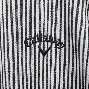 キャロウェイ Callaway　メンズ かざあなメッシュ ストライププリント 半袖 ポロシャツ C25134118　2025年モデル 詳細8