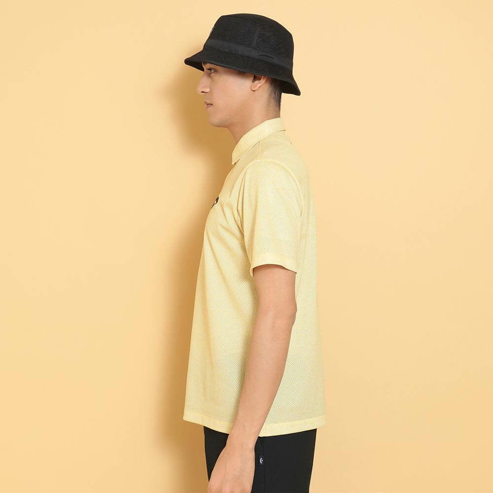 キャロウェイ Callaway　メンズ かざあなメッシュ ボタニカルプリント 半袖 ポロシャツ C25134119　2025年モデル 詳細4