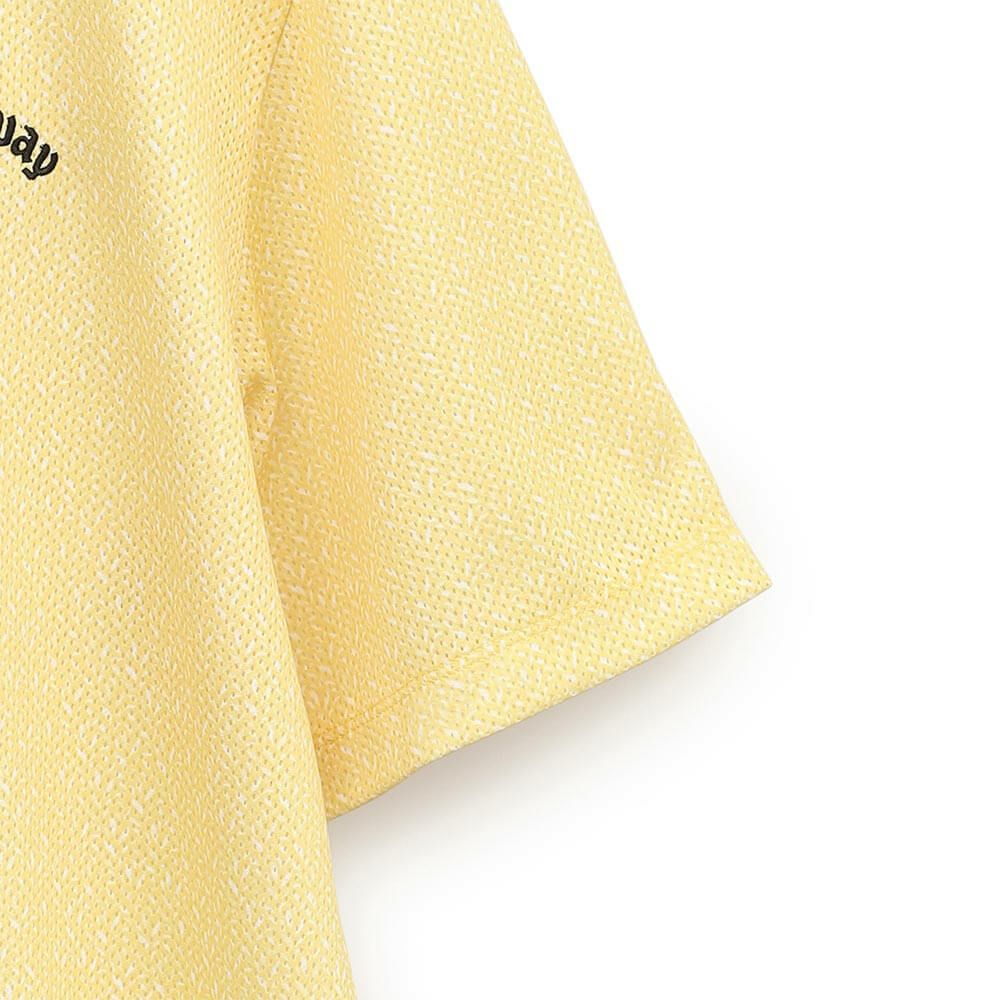 キャロウェイ Callaway　メンズ かざあなメッシュ ボタニカルプリント 半袖 ポロシャツ C25134119　2025年モデル 詳細6