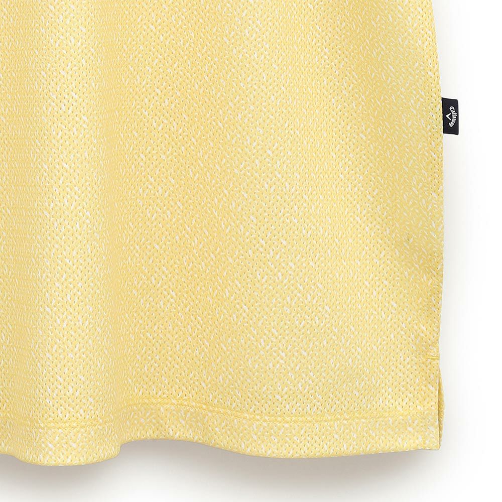 キャロウェイ Callaway　メンズ かざあなメッシュ ボタニカルプリント 半袖 ポロシャツ C25134119　2025年モデル 詳細7