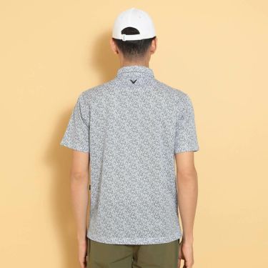 キャロウェイ Callaway　メンズ かざあなメッシュ ボタニカルプリント 半袖 ポロシャツ C25134119　2025年モデル 詳細9