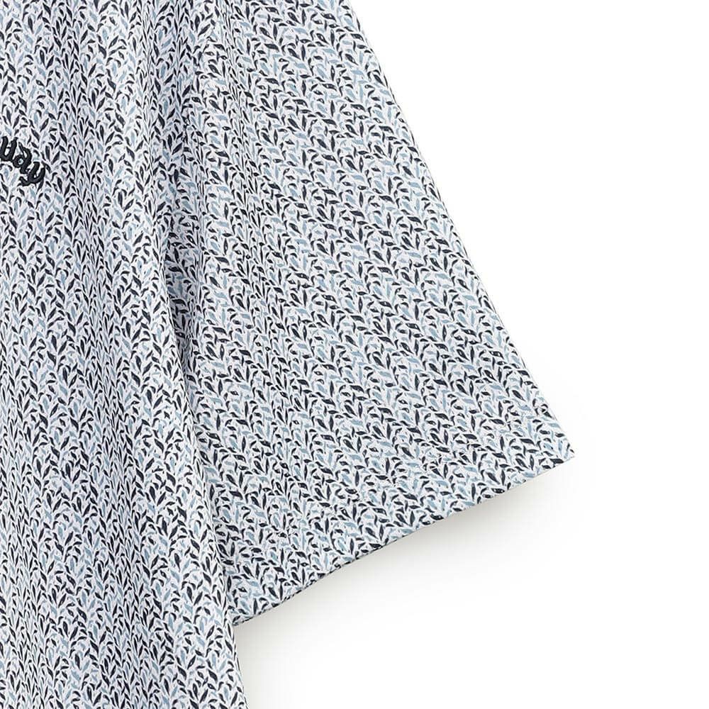 キャロウェイ Callaway　メンズ かざあなメッシュ ボタニカルプリント 半袖 ポロシャツ C25134119　2025年モデル 詳細12