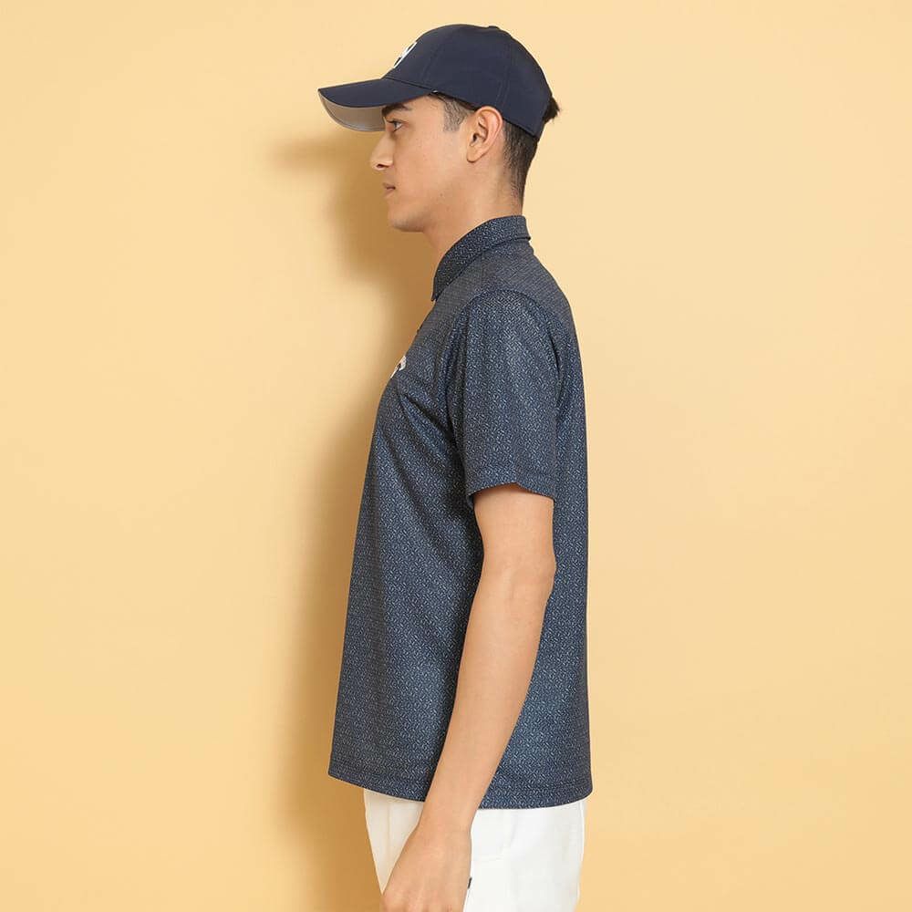 キャロウェイ Callaway　メンズ かざあなメッシュ ボタニカルプリント 半袖 ポロシャツ C25134119　2025年モデル 詳細16