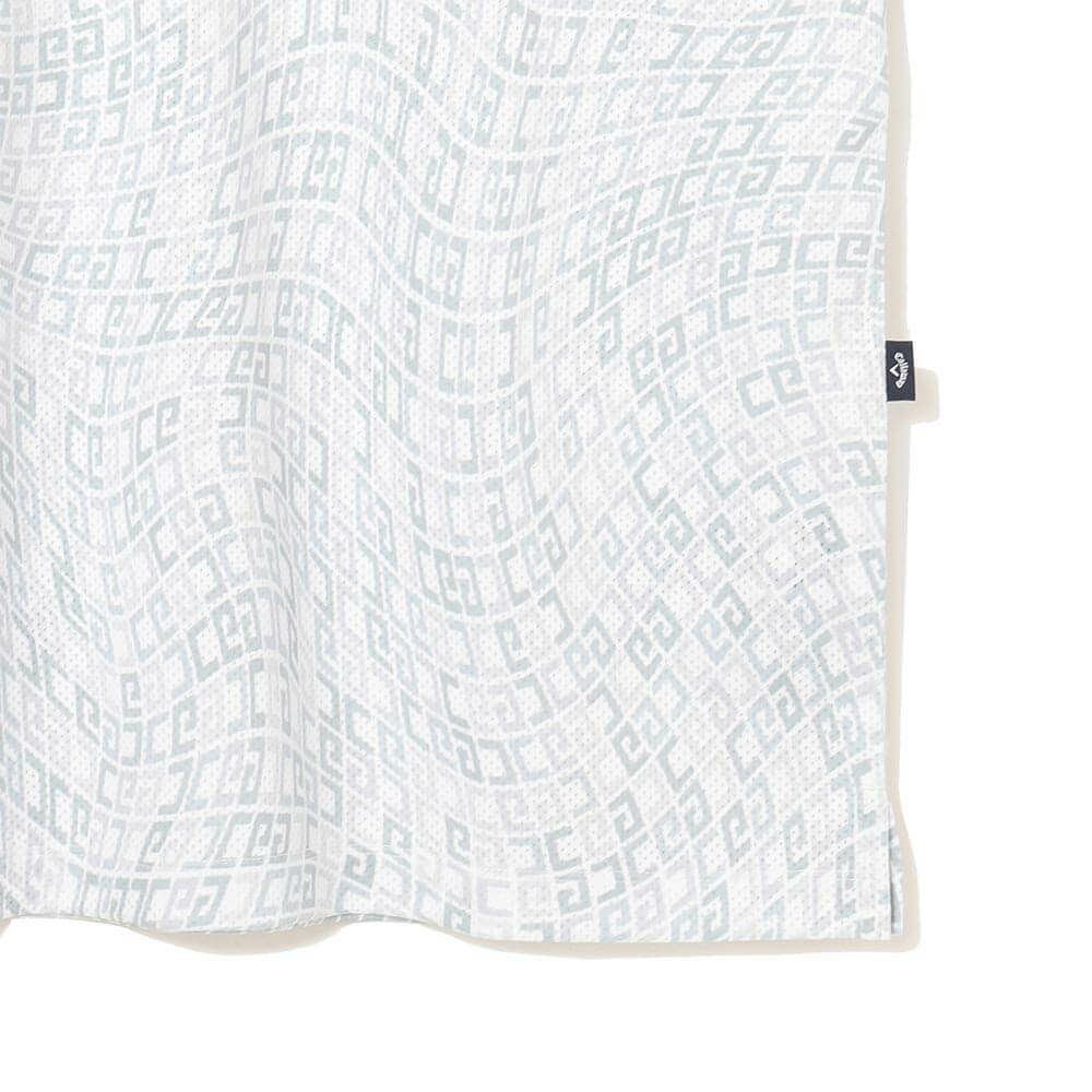 キャロウェイ Callaway　メンズ かざあなメッシュ ロゴプリント 半袖 ポロシャツ C25134120　2025年モデル 詳細5