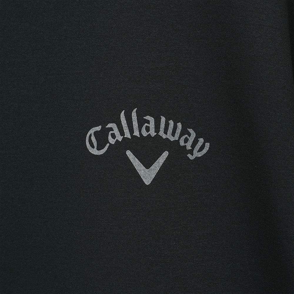 キャロウェイ Callaway　メンズ 天竺 バックプリント 半袖 モックネックシャツ C25134122　2025年モデル 詳細7