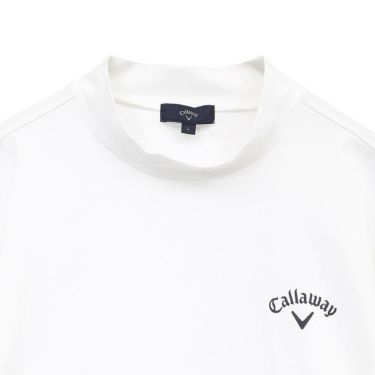 キャロウェイ Callaway　メンズ 天竺 バックプリント 半袖 モックネックシャツ C25134122　2025年モデル 詳細11