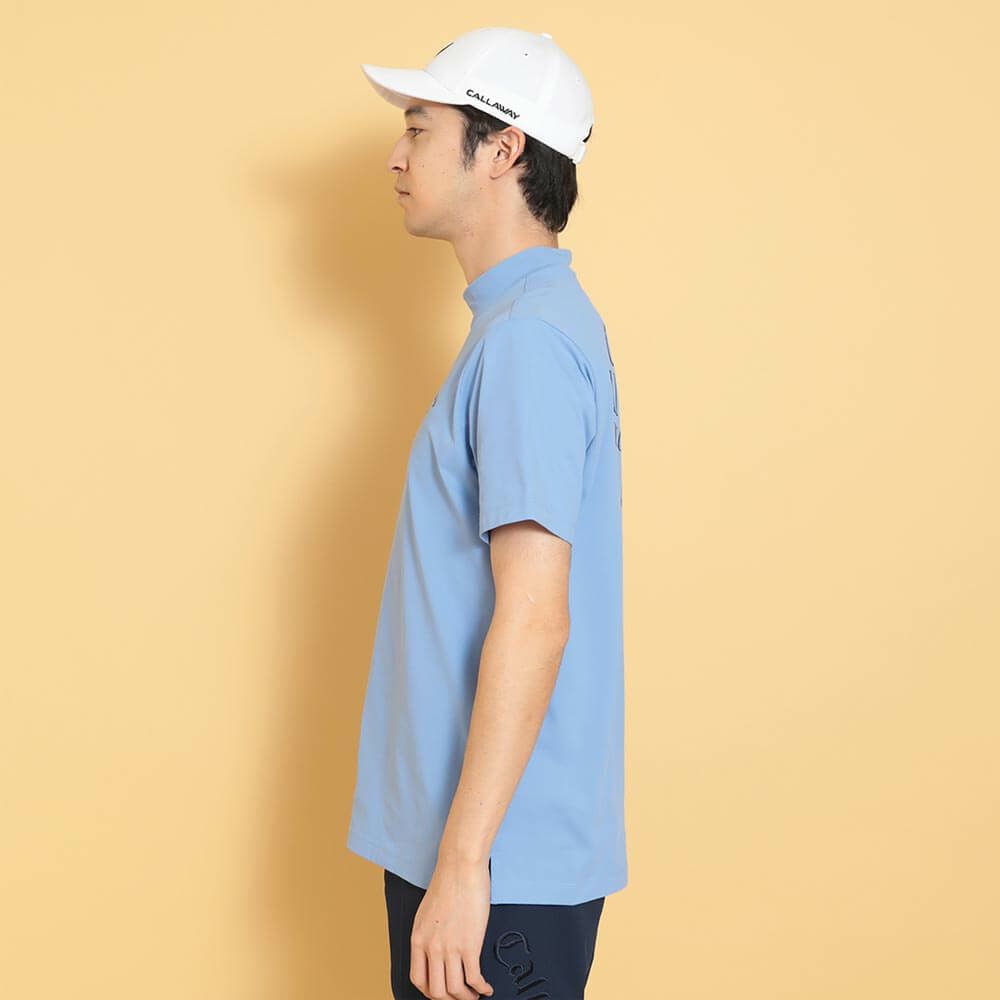 キャロウェイ Callaway　メンズ 天竺 バックプリント 半袖 モックネックシャツ C25134122　2025年モデル 詳細16