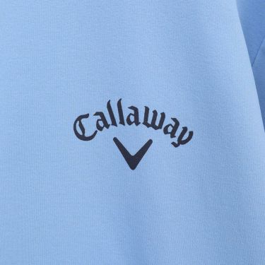 キャロウェイ Callaway　メンズ 天竺 バックプリント 半袖 モックネックシャツ C25134122　2025年モデル 詳細199