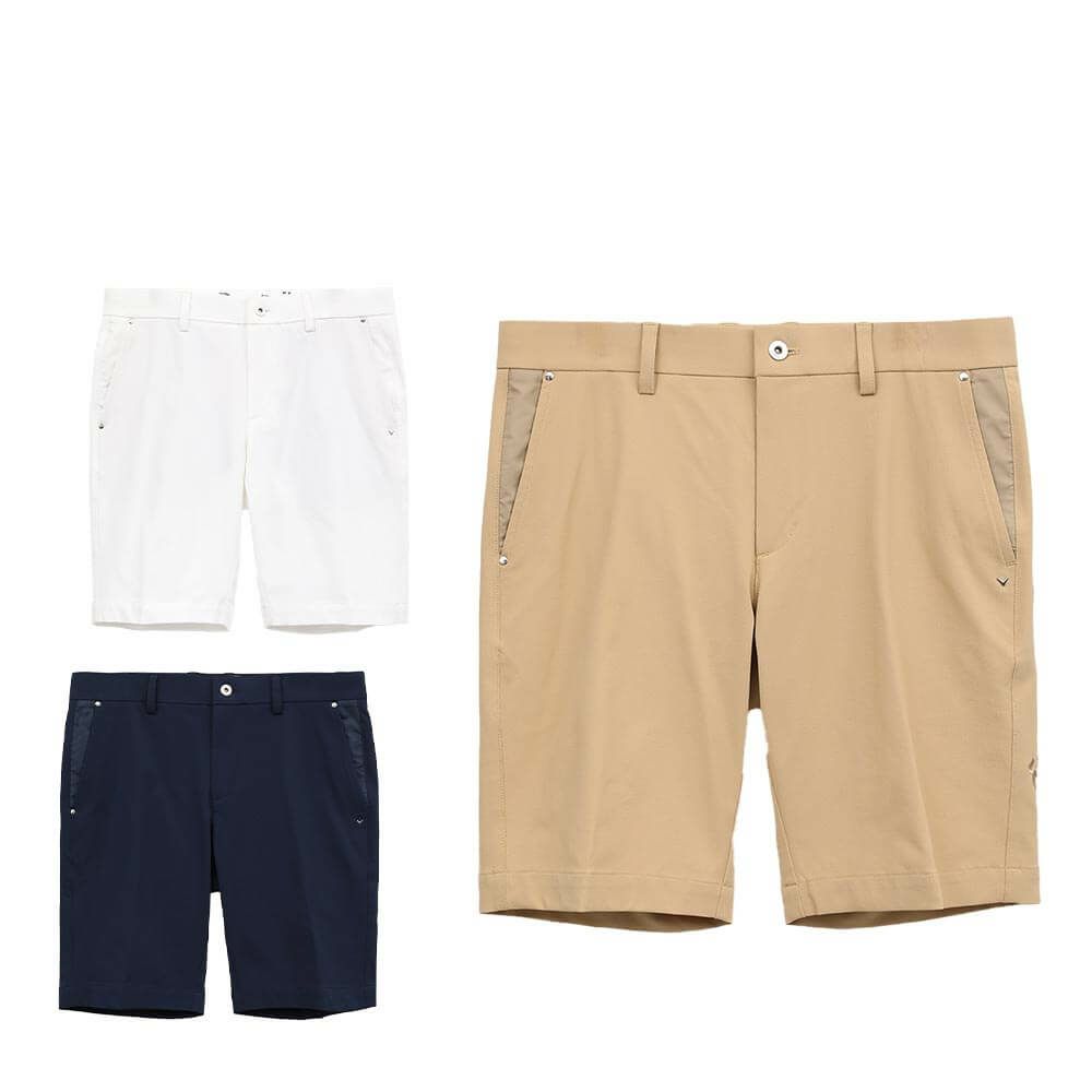 キャロウェイ Callaway　メンズ 8WAYストレッチ ドビー素材 ショートパンツ C25127100　2025年モデル