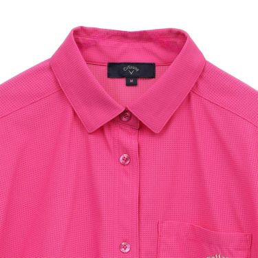 キャロウェイ Callaway　レディース かざあなメッシュ フレンチスリーブ 半袖 ポロシャツ C25134209　2025年モデル 詳細5