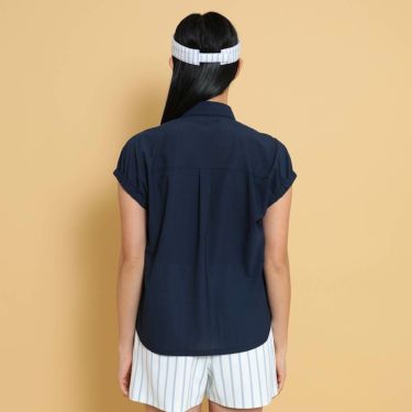 キャロウェイ Callaway　レディース かざあなメッシュ フレンチスリーブ 半袖 ポロシャツ C25134209　2025年モデル 詳細11