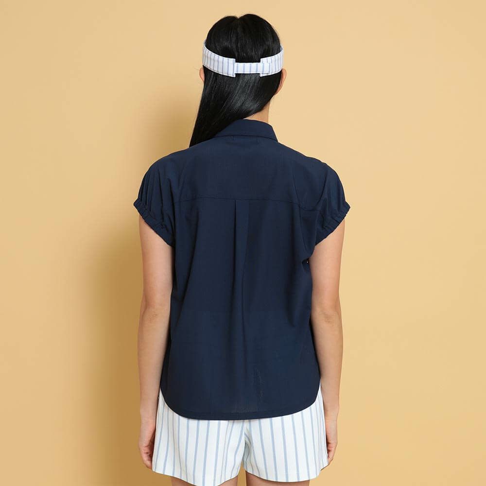 キャロウェイ Callaway　レディース かざあなメッシュ フレンチスリーブ 半袖 ポロシャツ C25134209　2025年モデル 詳細11