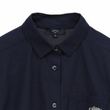 キャロウェイ Callaway　レディース かざあなメッシュ フレンチスリーブ 半袖 ポロシャツ C25134209　2025年モデル 詳細13