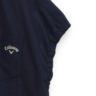キャロウェイ Callaway　レディース かざあなメッシュ フレンチスリーブ 半袖 ポロシャツ C25134209　2025年モデル 詳細14