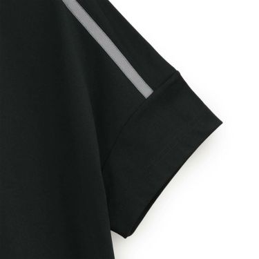 キャロウェイ Callaway　レディース ロゴプリント 配色ライン 半袖 モックネックシャツ C25134213　2025年モデル 詳細6