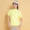 キャロウェイ Callaway　レディース ロゴプリント 配色ライン 半袖 モックネックシャツ C25134213　2025年モデル 詳細8