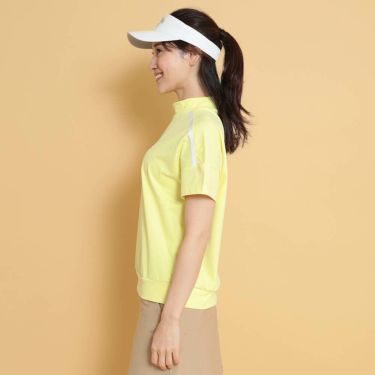 キャロウェイ Callaway　レディース ロゴプリント 配色ライン 半袖 モックネックシャツ C25134213　2025年モデル 詳細10
