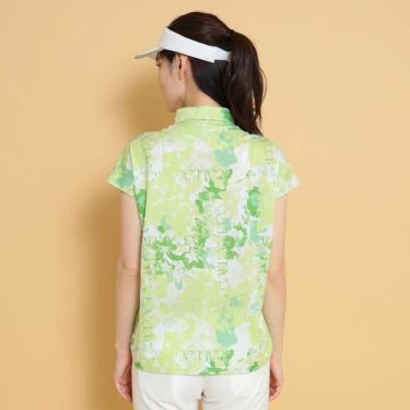 キャロウェイ Callaway　レディース 花柄プリント フレンチスリーブ 半袖 ポロシャツ C25134215　2025年モデル 詳細3