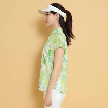 キャロウェイ Callaway　レディース 花柄プリント フレンチスリーブ 半袖 ポロシャツ C25134215　2025年モデル 詳細4