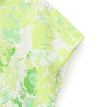 キャロウェイ Callaway　レディース 花柄プリント フレンチスリーブ 半袖 ポロシャツ C25134215　2025年モデル 詳細6