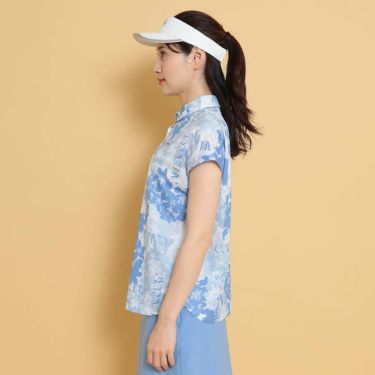 キャロウェイ Callaway　レディース 花柄プリント フレンチスリーブ 半袖 ポロシャツ C25134215　2025年モデル 詳細12