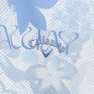 キャロウェイ Callaway　レディース 花柄プリント フレンチスリーブ 半袖 ポロシャツ C25134215　2025年モデル 詳細16