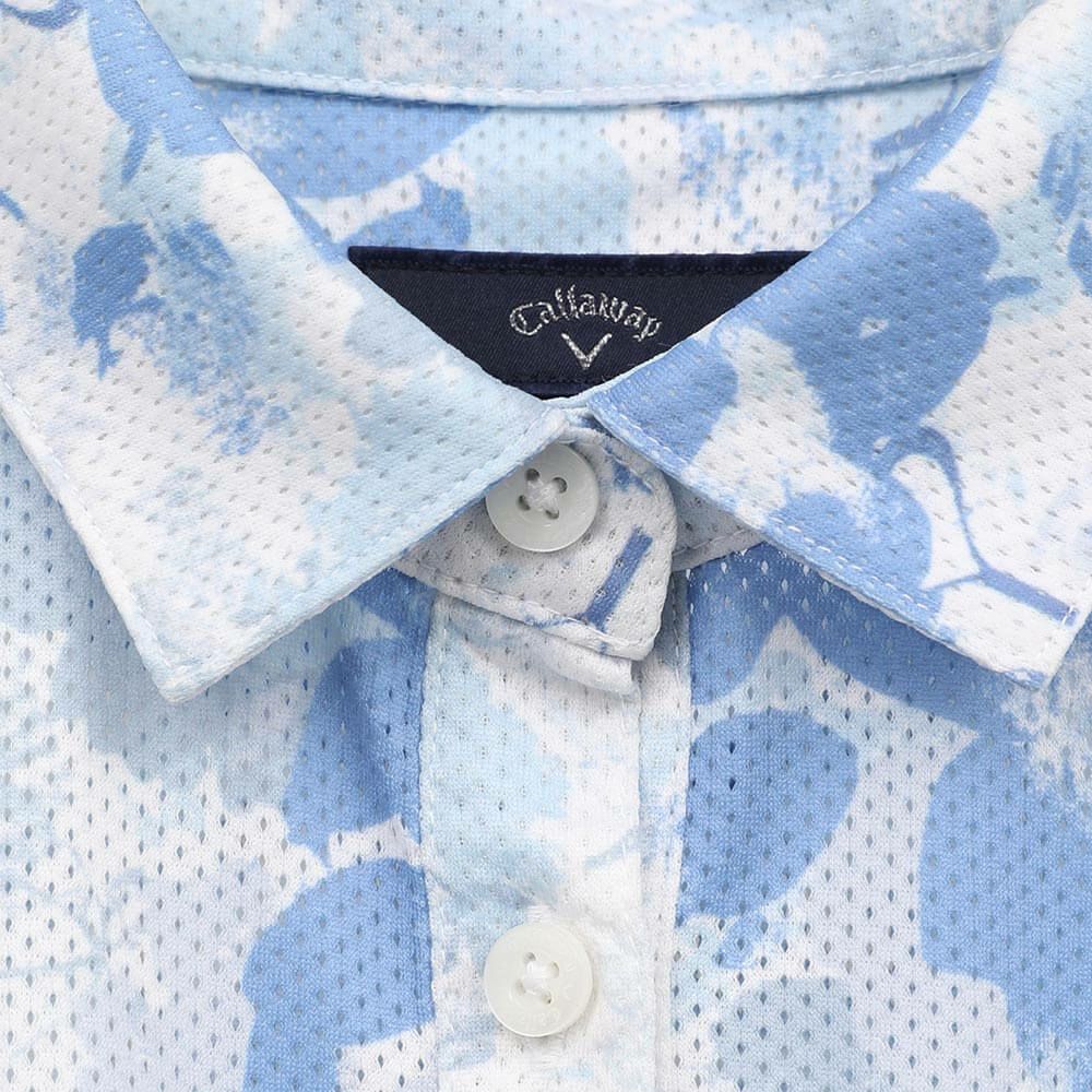 キャロウェイ Callaway　レディース 花柄プリント フレンチスリーブ 半袖 ポロシャツ C25134215　2025年モデル 詳細17