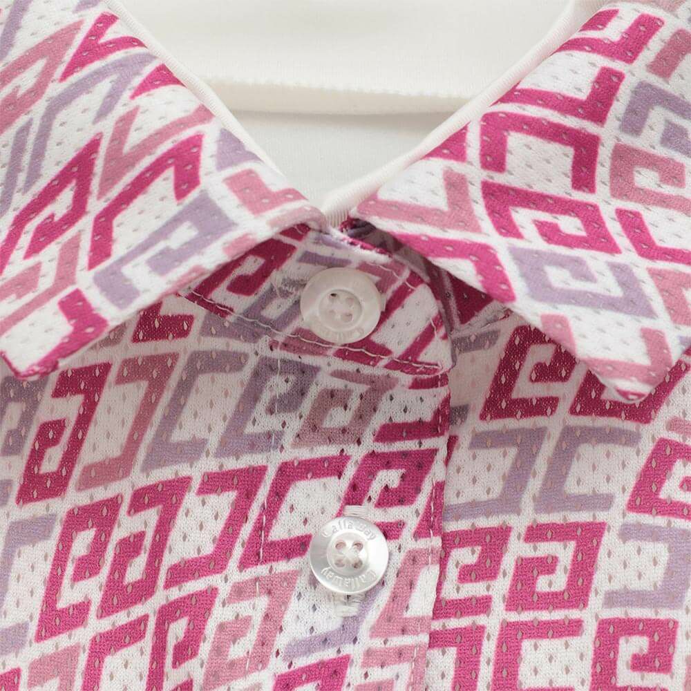 キャロウェイ Callaway　レディース 総柄 ノースリーブ シャツ & 長袖 ハイネック インナーシャツC25134218 　2025年モデル 詳細15