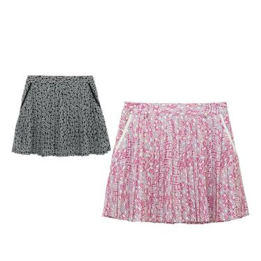 キャロウェイ Callaway　レディース 総柄プリント プリーツ スカート C25128212　2025年モデル