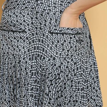 キャロウェイ Callaway　レディース 総柄プリント プリーツ スカート C25128212　2025年モデル 詳細5