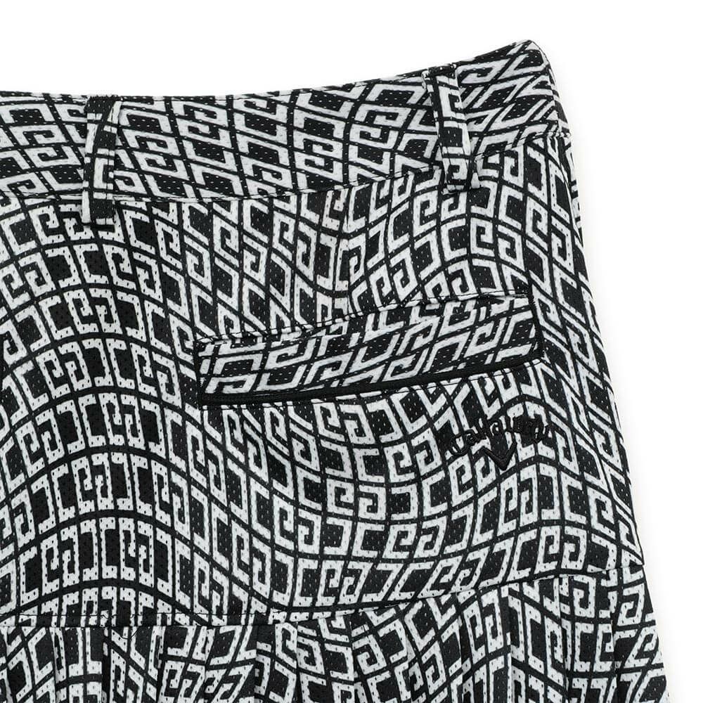 キャロウェイ Callaway　レディース 総柄プリント プリーツ スカート C25128212　2025年モデル 詳細8