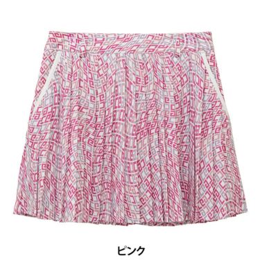 キャロウェイ Callaway　レディース 総柄プリント プリーツ スカート C25128212　2025年モデル 詳細9