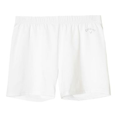 キャロウェイ Callaway　レディース ロゴプリント インナーパンツ C25198210　2025年モデル ホワイト