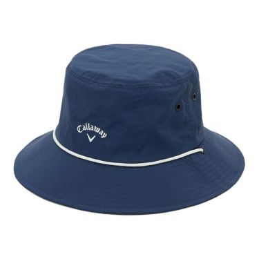 キャロウェイ Callaway　メンズ 遮熱 バケットハット C25191113 1120 ネイビー　2025年モデル ネイビー
