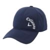 キャロウェイ Callaway　メンズ ロゴ刺繍 メッシュキャップ C25191118 1120 ネイビー　2025年モデル ネイビー
